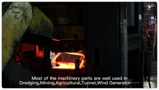 Unisite maßgeschneiderte Kohlebergbaumaschine Bergbauausrüstung Goldabbau-Trommeln Teile.